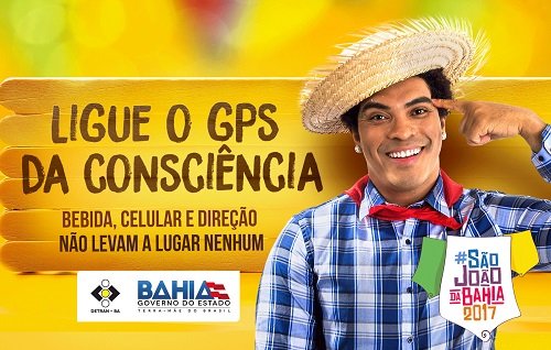 “Ligue o GPS da Consciência”: campanha São João