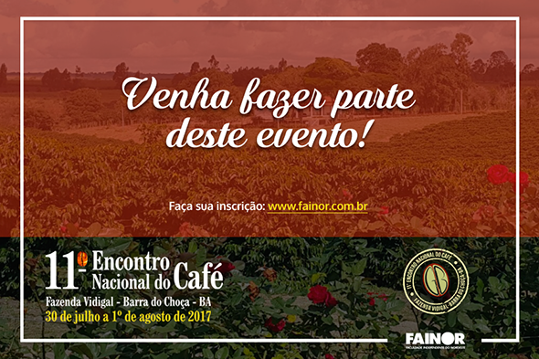 XI Encontro Nacional do Café começa neste domingo