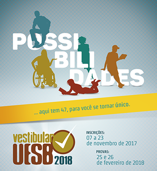 UESB abre inscrições para o Vestibular 2018