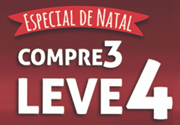 Promoção DMK de Natal: compre 3 leve 4