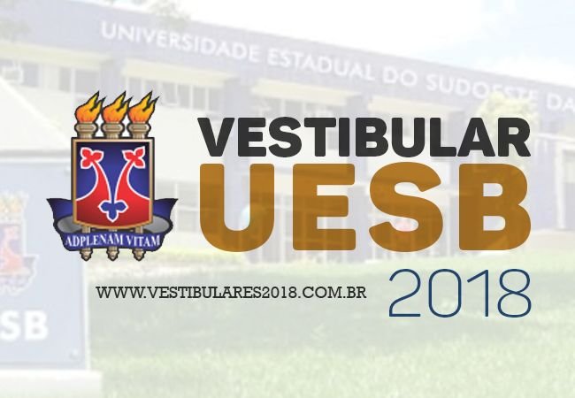 Vestibular UESB 2018: locais de prova