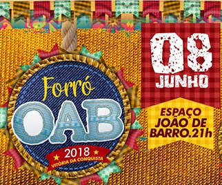 Forró da OAB será realizado nesta sexta, 08