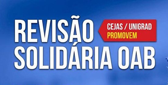 Revisão solidária da OAB acontece neste sábado, 28