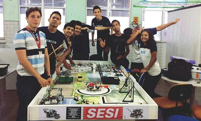 Torneio SESI de Robótica recebe inscrições