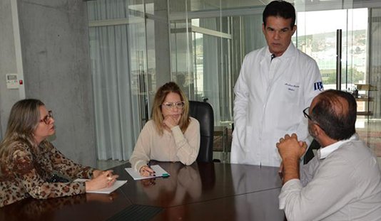 Comissão de Saúde da Câmara visita Hospital IBR