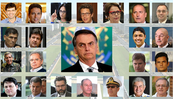 O novo Executivo brasileiro: 02 superministros, 13 estreantes e 06 núcleos de poder