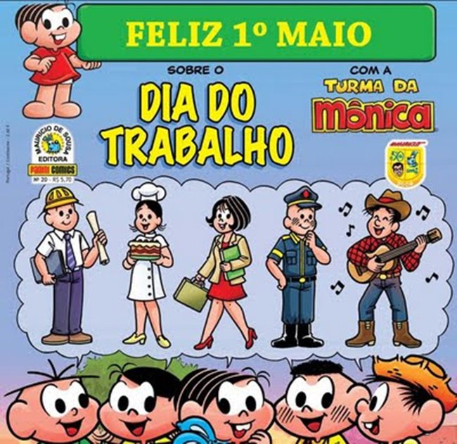 1º. de maio: Dia do Trabalhador, feriado nacional