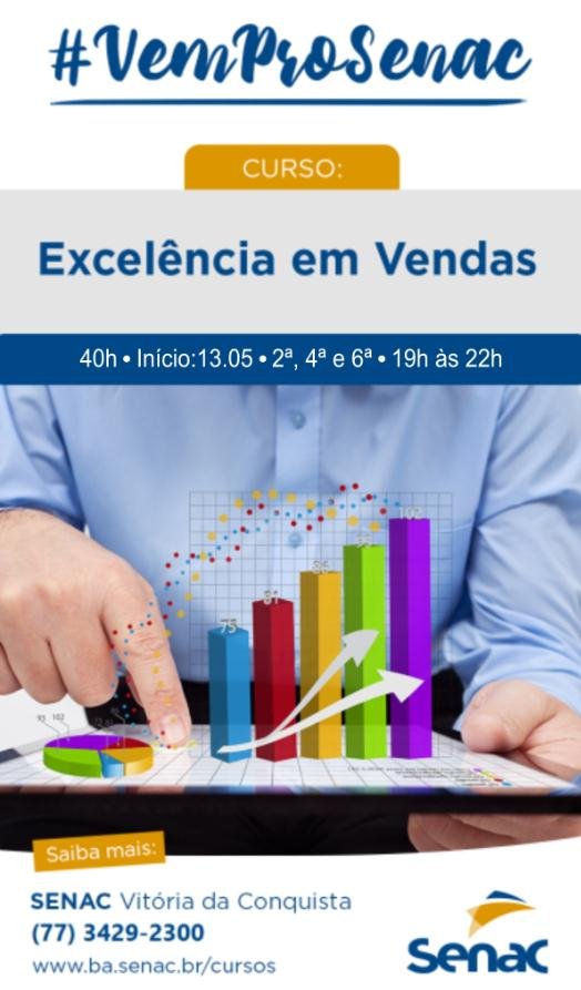 Senac realiza curso Excelência em Vendas