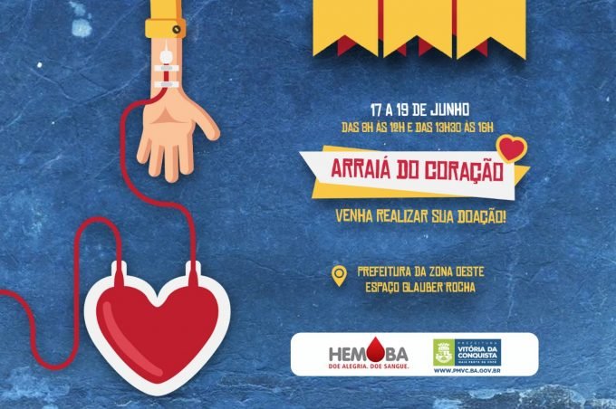 Hemoba e Prefeitura promovem campanha de doação de sangue