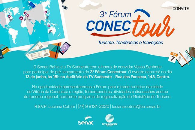 SENAC realiza  3º Forum Conectour