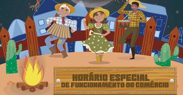 Comércio funciona normalmente nesta quinta e sexta-feiras, 20 e 21