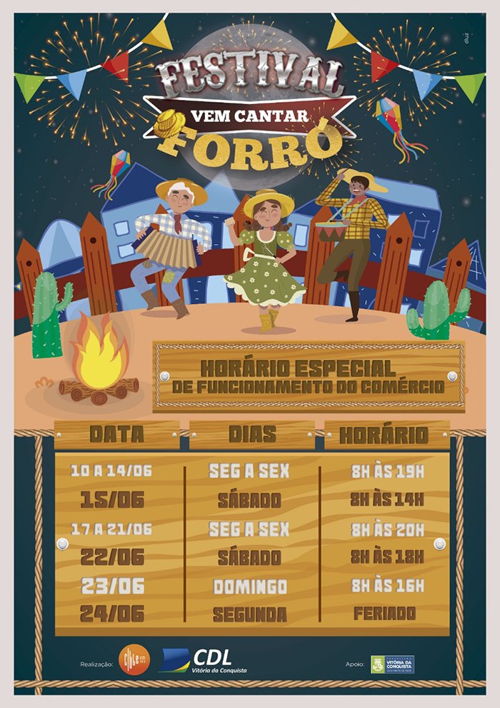 Feriado mesmo com tudo fechado só na segunda-feira, 24.