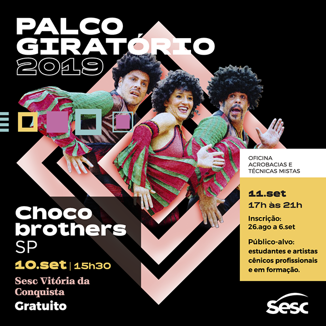 Espetáculo circense Chocobrothers se apresenta em Vitória da Conquista