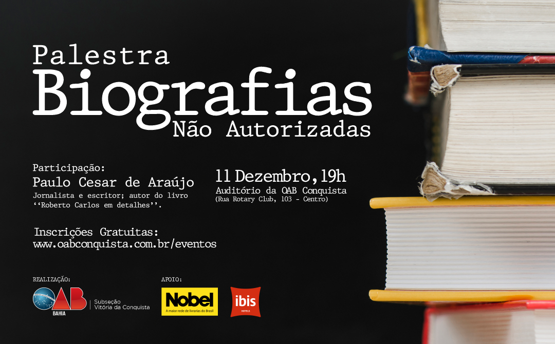 OAB Conquista promove palestra com escritor Paulo Cesar de Araújo