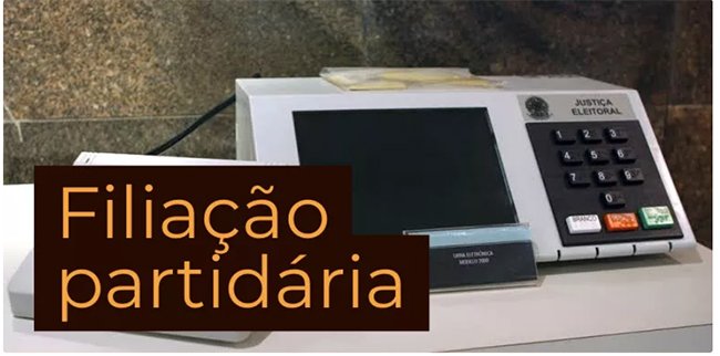 Posso ser candidato sem estar filiado a um partido político?