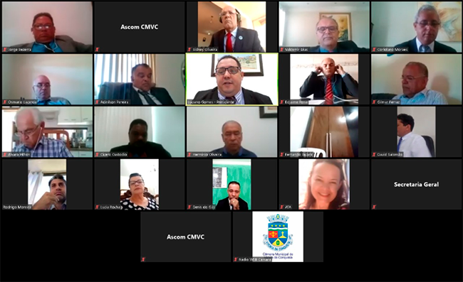 Câmara Municipal de Vitória da Conquista realiza 1ª sessão virtual de sua história