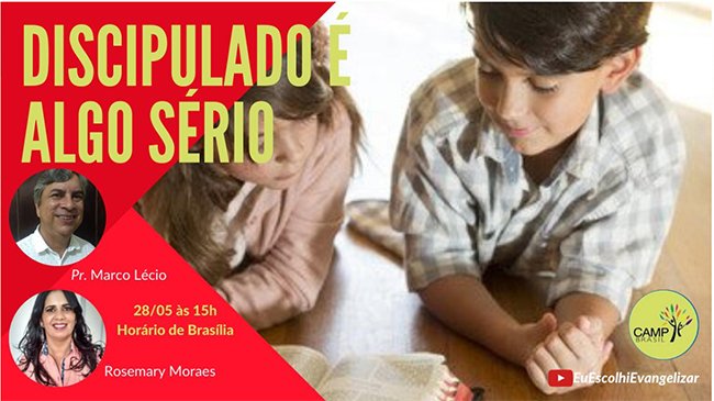 Aprenda a evangelizar em curso gratuito pela internet: discipulado é coisa séria!