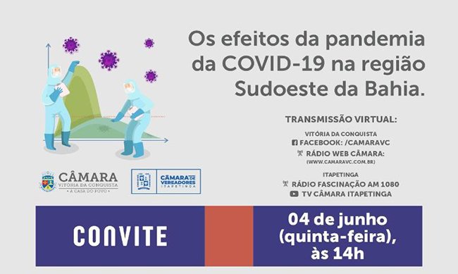 Impactos do Coronavirus na Região Sudoeste analisados em audiência pública