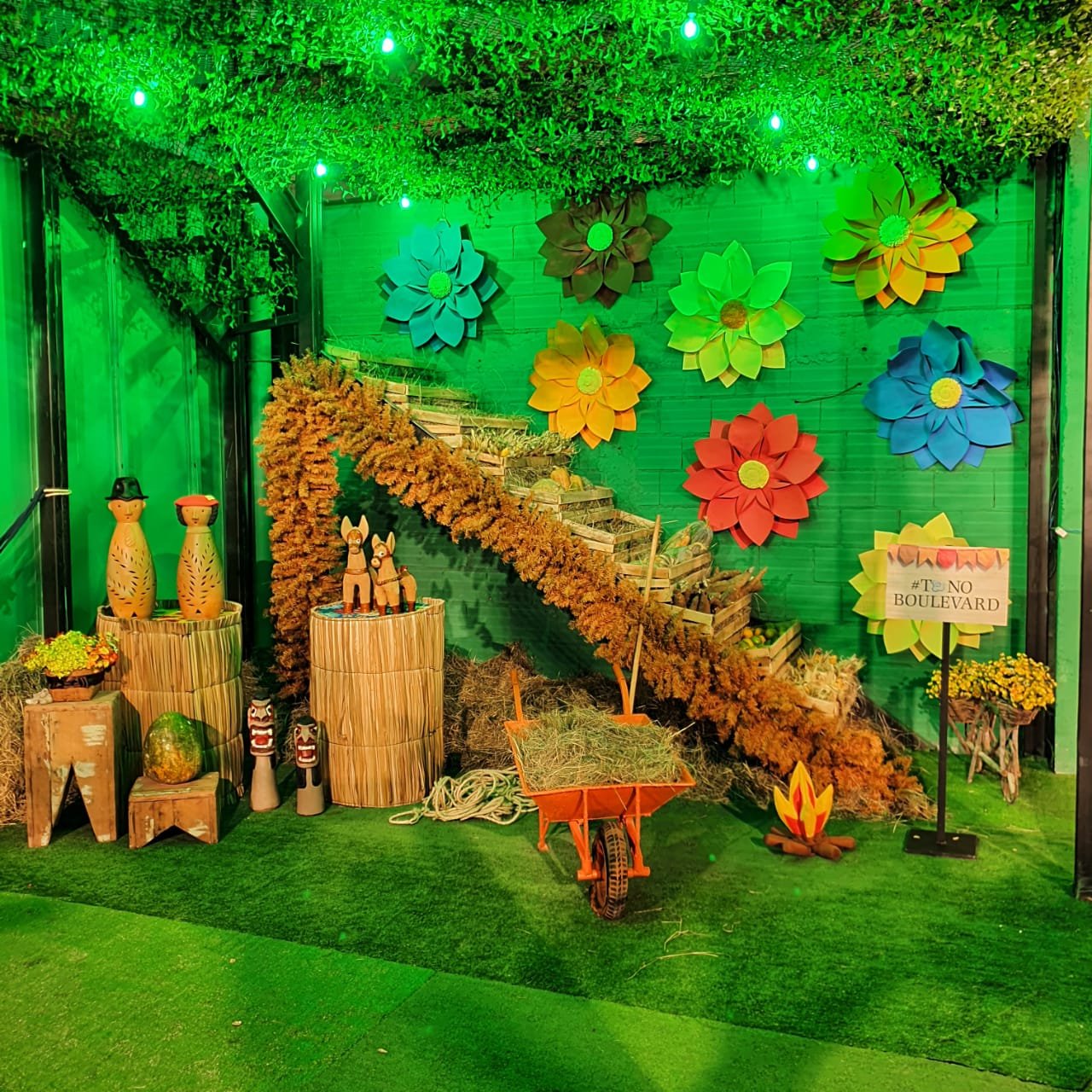 Boulevard Shopping oferece  live de forró, cenários para fotos e comidas típicas