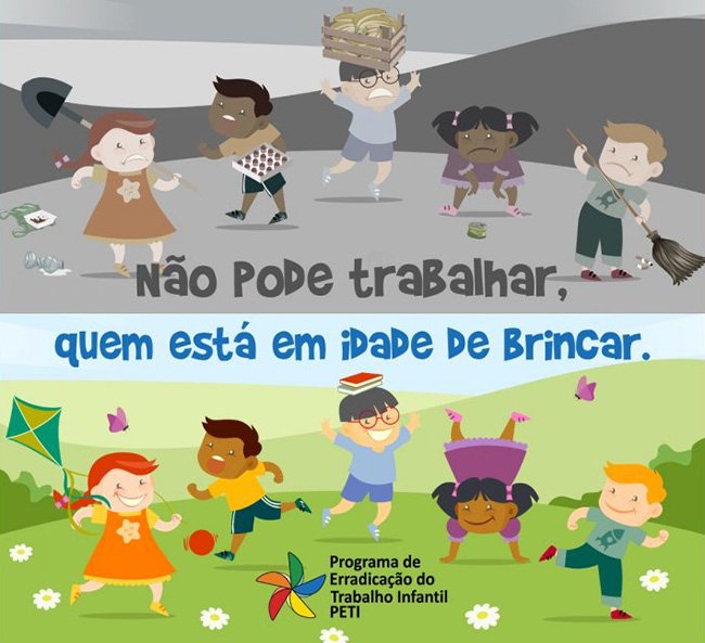 Prefeitura de Conquista inicia campanha contra o trabalho infantil