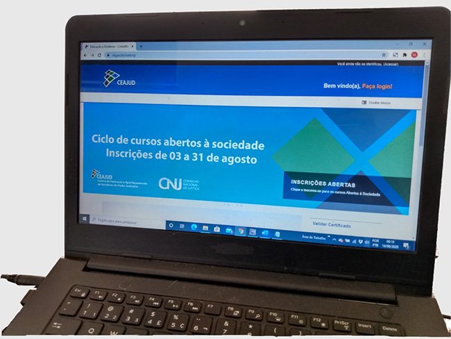 Conselho Nacional de Justiça CNJ oferece cursos gratuitos online à sociedade