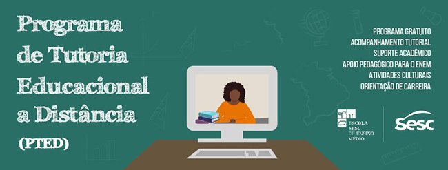 Escola Sesc abre inscrições a programa acompanhamento educacional