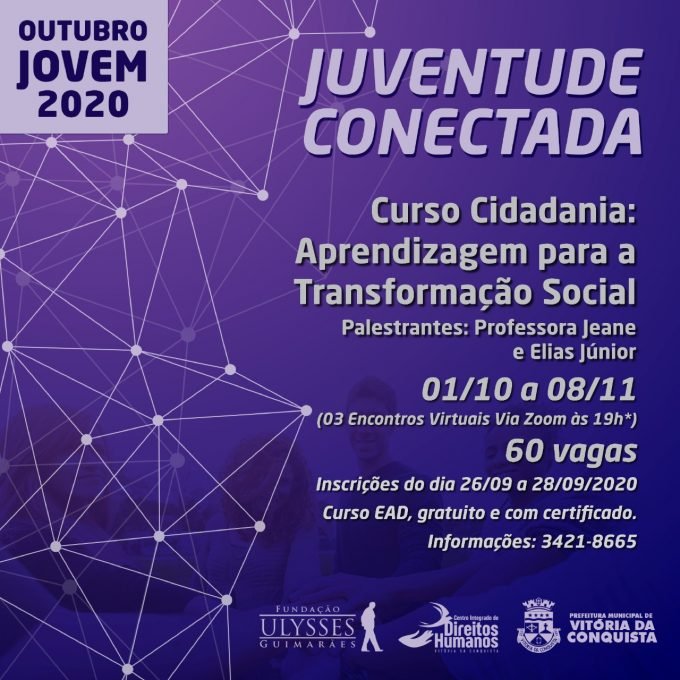 Diversas atividades marcam outubro mês da juventude