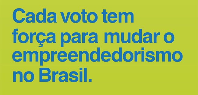 Cada voto tem força para mudar o empreendedorismo no país: Sebrae lança guia