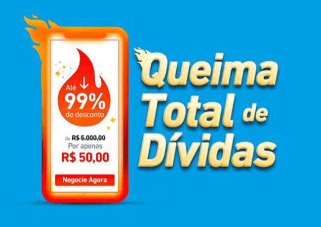 Serasa promove semana inédita de “Queima Total de dívidas”