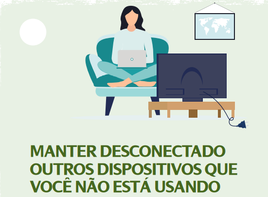 Mudanças simples de hábitos podem gerar cerca de 30% de economia na conta de luz