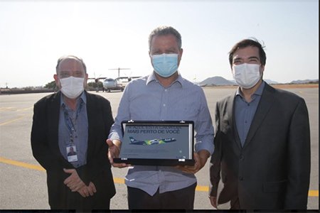 Voo da Azul para Guanambi é “um sonho que se torna realidade”, diz Rui Costa