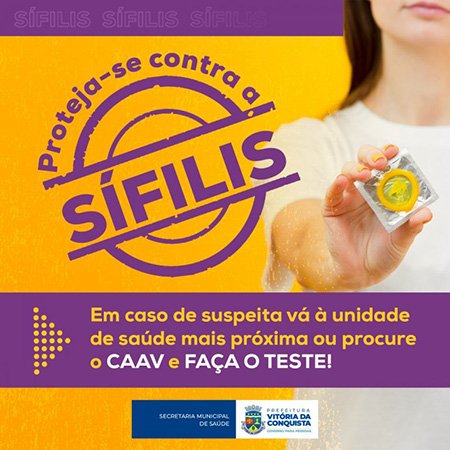 CAAV realiza campanha de Combate à Sífilis durante o mês de outubro