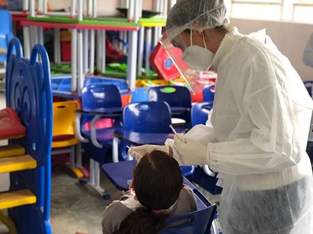 Começou o “Partiu # testagem nas escolas publicas de Vitória da Conquista