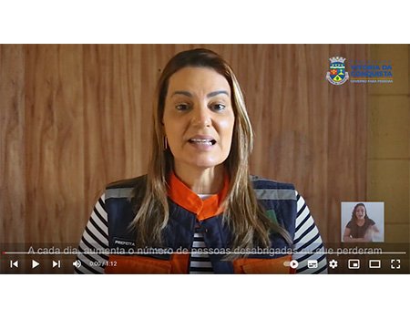 Prefeita Sheila Lemos convida população a se voluntariar em ajuda humanitária