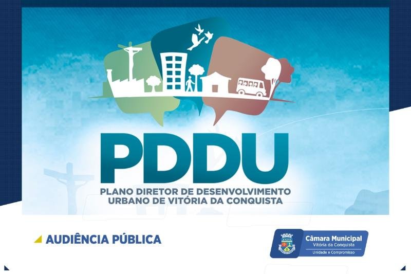 Audiência Pública na Câmara debate Plano Diretor Urbano nesta segunda, 19 horas