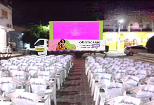 Cinema itinerante gratuito chega nesta sexta (27) a Vitória da Conquista