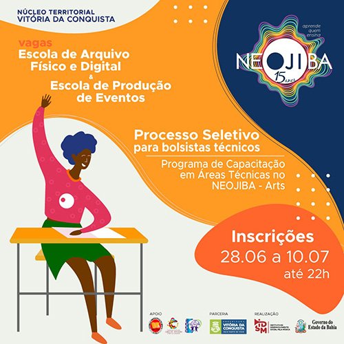 NEOJIBA abre processo seletivo para bolsistas técnicos em Vitória da Conquista