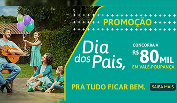 Ação do Dia dos Pais do Sicoob sorteia R$ 80 mil para quem contratar Seguro de Vida