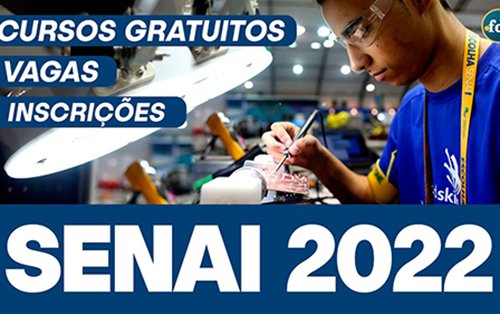 SENAI BAHIA oferece 2.200 vagas gratuitas em cursos de qualificação profissional