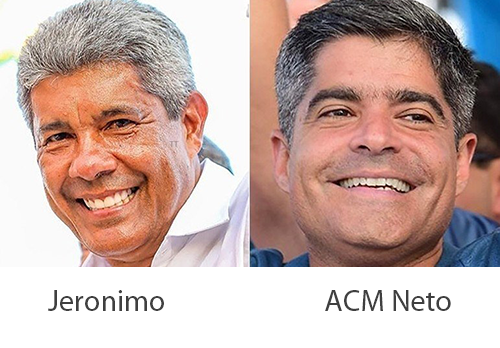 Confirmado 2º turno das eleições na Bahia para Governador: Jerônimo e ACM Neto