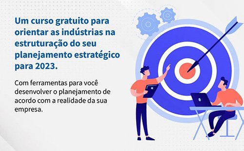 Curso gratuito de planejamento estratégico para indústrias