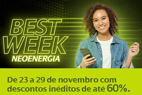 Best Week: últimos dias para conseguir descontos de até 60% nas contas de energia em atraso