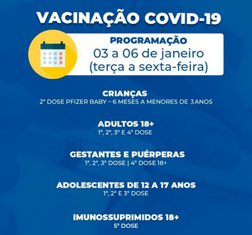 Unidades de saúde continuam vacinando contra Covid: veja a programação