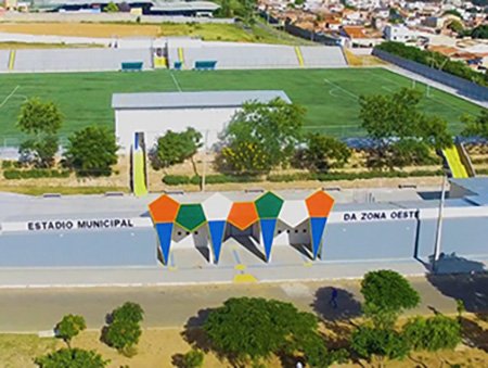 Estádio Murilão completamente reformado será entregue no próximo domingo, 12