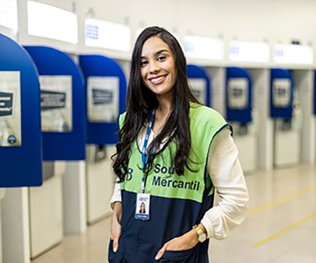 Banco Mercantil abre 200 vagas para Agente Comercial e de Suporte