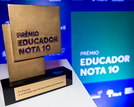 25ª. edição do Premio Educador Nota 10 recebe inscrições até dia 21 de julho