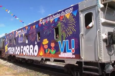 VLI coloca Trem do Forró para animar festividades de São João na Bahia