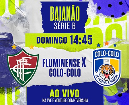 Fluminense e Coco-Colo neste domingo na TVE