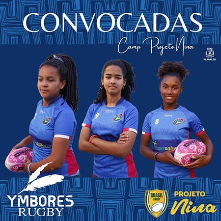 Atletas do Ymborés Rugby são convocadas para camp da seleção brasileira juvenil