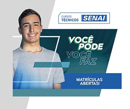 Chega mais: SENAI tem mais de 7 mil vagas em cursos gratuitos e pagos